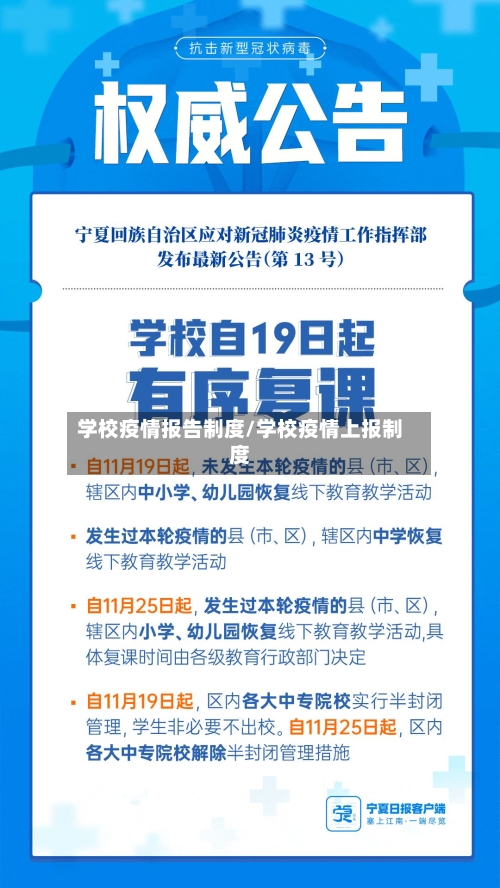 学校疫情报告制度/学校疫情上报制度-第2张图片
