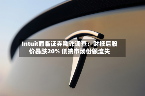 Intuit面临证券欺诈调查：财报后股价暴跌20% 低端市场份额流失-第3张图片